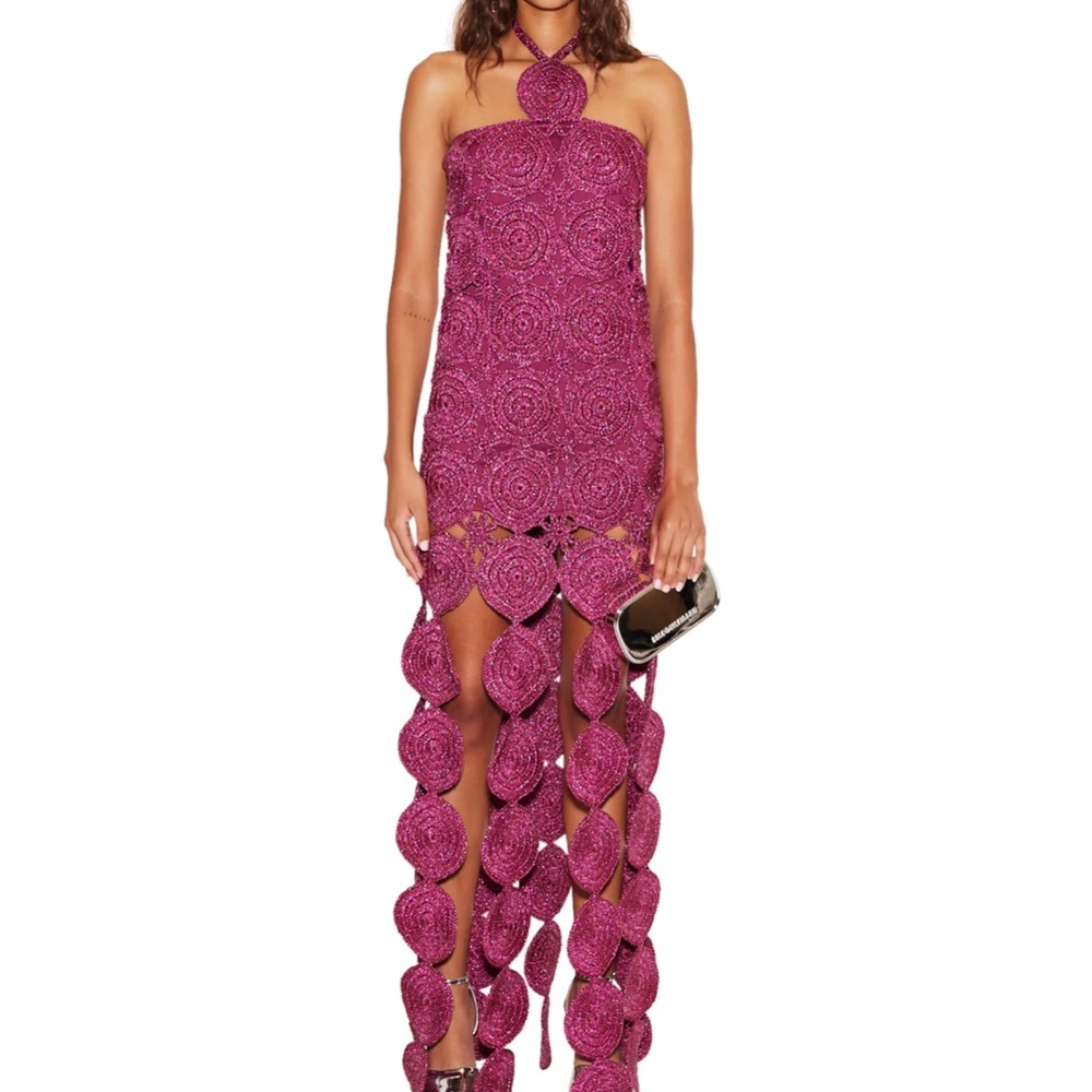 Simon Miller Beep Beep Dress - Fuschia